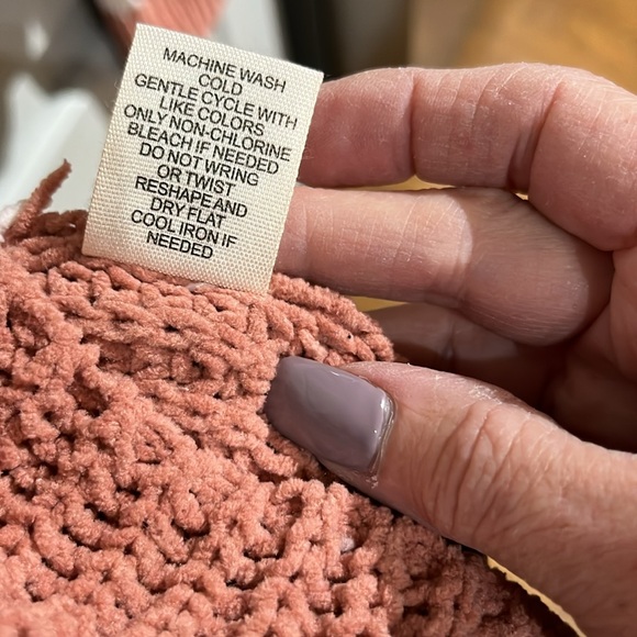 Moon & Madison Striped Cropped Sweater large - Picture 7 of 8